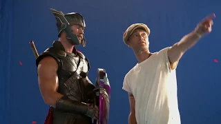 Thor Ragnarok bloopers