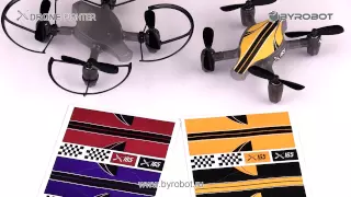 Обзор боевого мини квадрокоптера Drone Fighter [BYROBOT] и аксессуаров