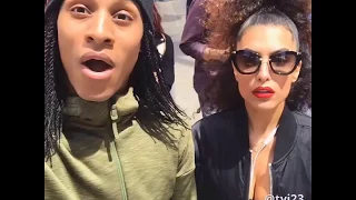 Les  Twins - Laurent(Lil Beast)😈 And His Girlfriend👸 Kissing 2018 |