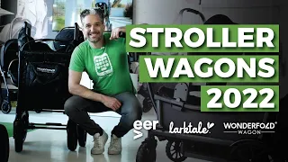 Top 3 Stroller Wagons feat. Veer, Larktale & Wonderfold | Best Strollers 2022 | Magic Beans Reviews