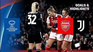 MIEDEMA MAGIC | Arsenal vs. Juventus Highlights (UEFA Women's Champions League 2022-23)