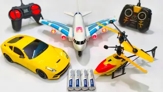 Radio Control Airbus A380 and Remote Control Car, Airbus A380, Airplane A380, aeroplane, plane, car