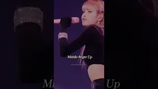 Lisa Boombayah Live Rap 🤯