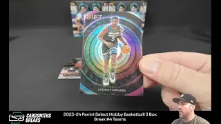 2023-24 Panini Select Hobby Basketball 3 Box Break #4