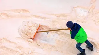 Die Sahara brachte Blutschnee in die Alpen. fantastisches Phänomen in Deutschland!