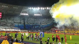 Roma-Lazio 0-1 (6.11.2022): Roma Roma Roma and Curva Sud choreography