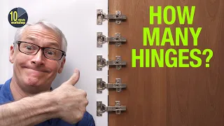 How many concealed hinges? [video 412]