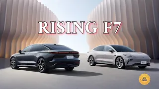 Электрокар Rising F7. Конкурент BYD Han.Обзор и Тестдрайв в Китае. #китайскиеавто #электрокары