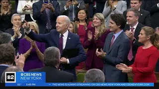 President Biden makes first trip to Canada since entering office