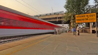 The Usual Daily Twin Honkers' Furore at Faridabad || New Delhi - Mathura | Indian Railways
