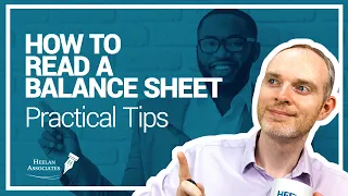 HOW TO READ A BALANCE SHEET (UK)