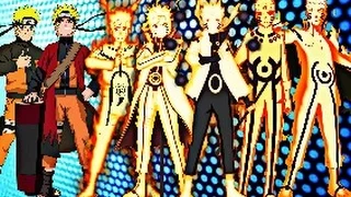 Naruto Uzumaki - All Evolutions