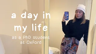 oxford daily vlog #1 (working in the office/formal dinner/life admin) • phdwithkatie
