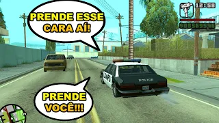 A RADIO DA POLICIA DO GTA SAN é INACREDITAVEL!