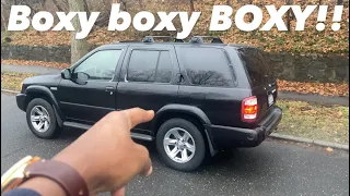 BOXY 2004 Nissan Pathfinder doesn’t look like a minivan!!