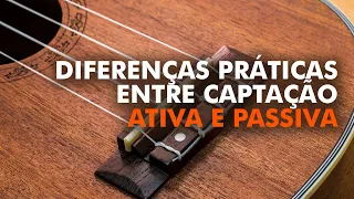 Diferenças práticas entre captação ativa e passiva