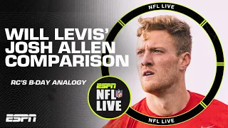 RC cautions how Will Levis' Josh Allen comparisons could be deceiving | NFL Live