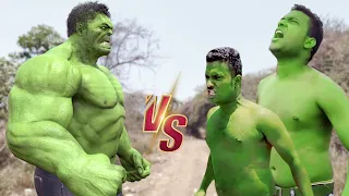 Hollywood Hulk VS Real Life Hulk Transformation In Real Life ! #1  | Fan Made VFX Short Film