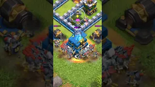 Takedown a Max TH12 with Skeleton Spells? (Clash of Clans)