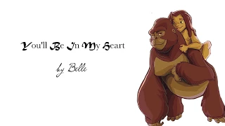 "You'll Be In My Heart" 【Tarzan】 Cover by Belle