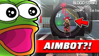 I Found The DUMBEST Hacker in Blood Strike (Aimbot)