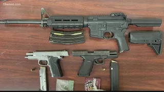 3 arrested for drugs, guns near Monroe County school