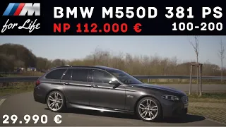 BMW M550d | 381 PS | 740 Nm | Triturbo | 100-200 | Besser als Alpina D3 Biturbo?