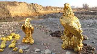 Sensational Find, Discovered By Accident! Nuggets and Huge Golden Eagle Found