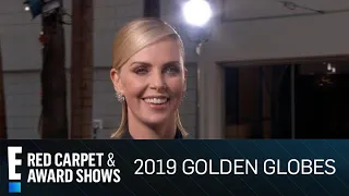 Charlize Theron Challenges Emily Blunt to "Meet in Back Alley" | E! Red Carpet & Award Shows