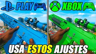 la *MEJOR* CONFIGURACIÓN para CONSOLAS en el NUEVO WARZONE (MANDO)!😍PS4 / PS5 / XBOX S | X