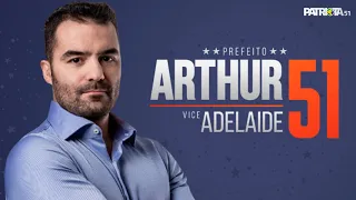 Jingle "Hora de virar" - Arthur do Val Mamãefalei 51 (Patriota/São Paulo-SP) | Eleições 2020