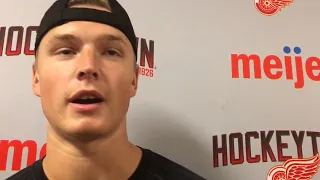 Red Wings defense prospect Gustav Lindstrom ready for North American hockey