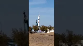 Запуск ракеты на Байконуре