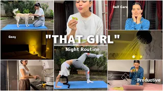 “THAT GIRL” night routine | Evening Habits If You Are Not A Morning Person, Productive & *aesthetic*