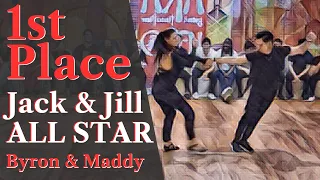 FIRST PLACE Byron & Maddy | All Star Jack & Jill | Asia Open WCS 2023