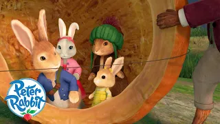 @OfficialPeterRabbit - Will the Rabbits Bring Home the Pumpkin Treat? 🎃🌟  | Cartoons for Kids