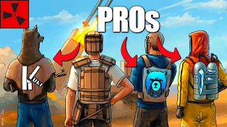 When a Builder and 3 PROs play Rust...