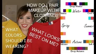 MAKEUP & CLOTHING PAIRINGS | YOUR BEST COLORS: COLOR DRAPING, HAIR/EYE COLOR & SKINTONE ANALYSIS