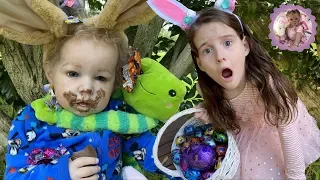 *TIME-OUT AGAIN* for REBORN TODDLER MITCHELL  Easter Egg Hunt Gone Wrong!