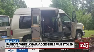 Thieves steal wheelchair-accessible van from handicapped Decatur woman