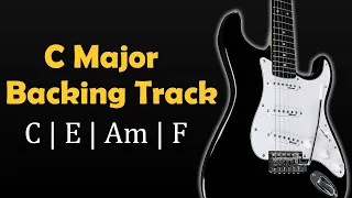 C Major Backing Track | Rock Ballad | 70 Bpm