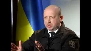 Олександр ТУРЧИНОВ - інтерв'ю 5 каналу - 22.04.2015