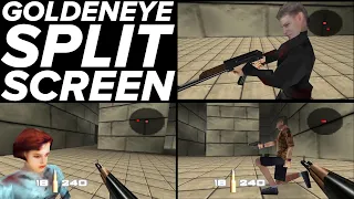 GoldenEye Split Screen Multiplayer: WHO IS BEST BOND? Jane vs. Mike vs. Andy