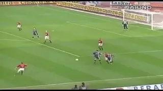 Roma di Zeman - Azione di Contropiede (1998/1999 Roma - Atletico Madrid)