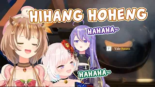 Risu, Iofi, dan Moona Tertawa Dengan Jokes Hihang Hoheng [Area15]