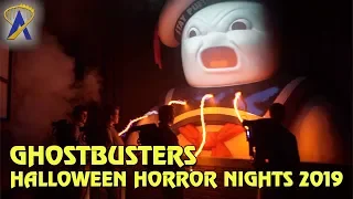 Ghostbusters maze at Halloween Horror Nights Hollywood 2019