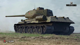 「Т-34-85М - Лучший прем СТ 6」//「T-34-85M - Best premium MT of tier 6」