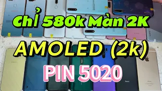 Màn AMOLED (2k).. Chỉ 580k... Redmi 9 Pin 5020... Cầm Đồ Thanh Lý Thu Vốn