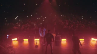 Travis Scott performing 'Butterfly Effect'