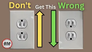 Are your outlets installed upside down? (You may be surprised)